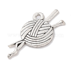 Пряжа тибетский стиль сплава цинка подвески X-TIBEP-R334-174AS-RS