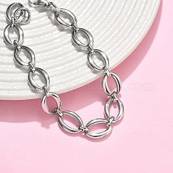 Gliederkettenarmbänder aus 304 Edelstahl für Damen&nbsp;BJEW-B169-04A-P