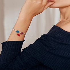 48шт 8 цвета фарфоровые бусины ручной работы&nbsp;PORC-LP0001-01