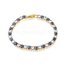 Латунные эмалевые браслеты и подвески BJEW-Z094-02G-03B