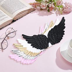 20 шт. 5-цветные тканевые крылья ангела&nbsp;AJEW-GF0012-63