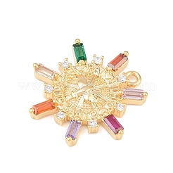 Латунные микро проложить кубического циркония подвески&nbsp;KK-Z133-05G-01