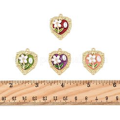 10 шт. Подвески из сплава с эмалью ENAM-FS0003-23