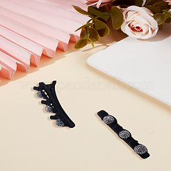 2 шт. заколки для волос из крокодиловой кожи для женщин и девочек из полипропилена&nbsp;PHAR-LP0003-006B