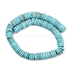 Нити натуральных бусин хаулита G-B148-A01