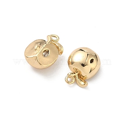 Colgante micropavé cubic zirconia de latón&nbsp;KK-L260-18G