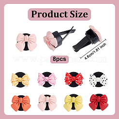 Бант-резиновые зажимы для воздуховодов автомобиля&nbsp;HJEW-OC00269