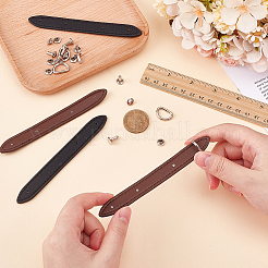 2 сумка 2 цвета микрофибры кожа подвесные застежки&nbsp;DIY-CL0002-41