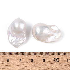Natürliche Barockperlen Keshiperlen&nbsp;PEAR-ZX008-16