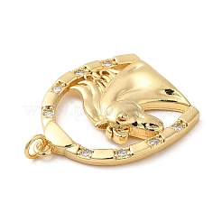 Стойки обшивки латунь микро проложить Циркон подвеску KK-I706-08G