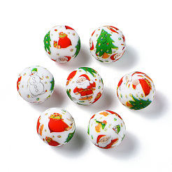 Пищевые экологически чистые силиконовые бусины SIL-S003-15B