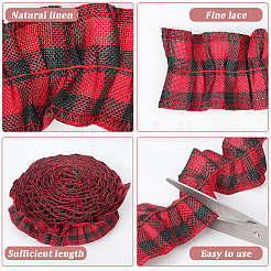 Льняная лента DIY-WH20081-001C