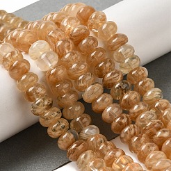 Арбуз камень стеклянные бусы пряди G-G102-C01-01