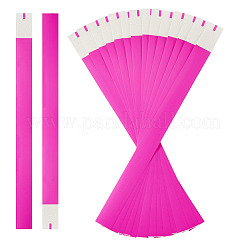 Bracelets jetables en papier lumineux&nbsp;BJEW-TAC0075-001C