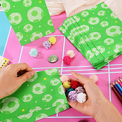 15 bolsa de papel para panadería con estampado de fútbol&nbsp;ABAG-TA0002-32D