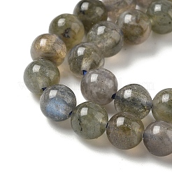 Природные лабрадорита бисер нитей G-U017-6mm-01