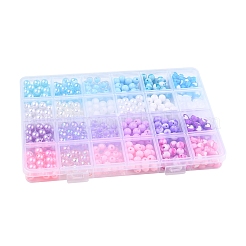 Наборы для изготовления браслетов из круглых бусин своими руками DIY-FS0008-80