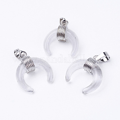 Природного кварца хрустальных подвесок&nbsp;G-E425-10P