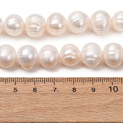 Fili di perle di perle d'acqua dolce coltivate naturali&nbsp;PA-CBABE82-12A