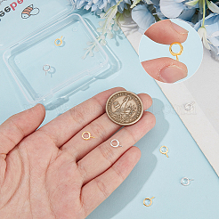 10 шт. 2 цвета 925 серебряных винта с ушком для крепления штифта STER-BBC0008-66