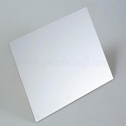 Алюминиевый лист, для лазерной резки, точность обработки, изготовление пресс-форм, прямоугольные, 10x6x0.1 см