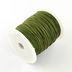 Filo nylon, verde oliva scuro, 1mm, circa 153.1 iarde (140 m)/rotolo