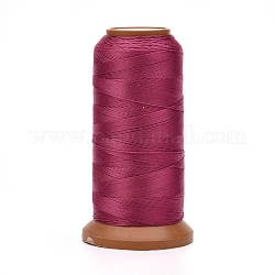 Polyesterfäden, für Schmuck machen, Medium violett rot, 0.25 mm, ca. 874.89 Yard (800m)/Rolle