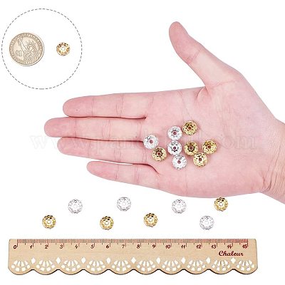 Латунные бусины разделители для поставки стразов RB-PH0008-02-1