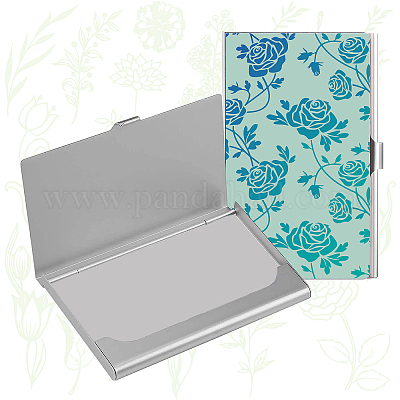 Blue Aluminium Credit Card Holder - Durable and Lightweight - Stationery  Wholesale