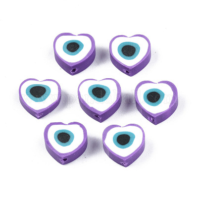 Бусины из полимерной глины  X-CLAY-T019-08D-1