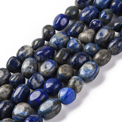 Natürlicher Lapislazuli Perlenstränge&nbsp;G-G146-A34-01-1