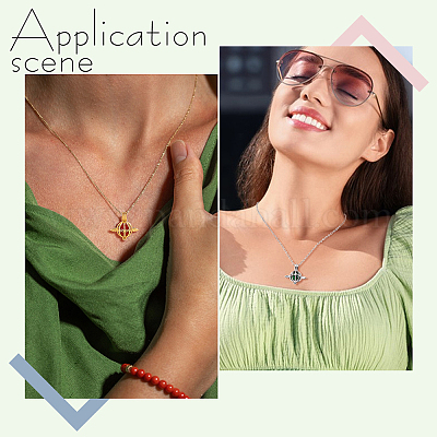 1 шт. 925 подвески из стерлингового серебра с полыми бусинами STER-PH0003-81P-1