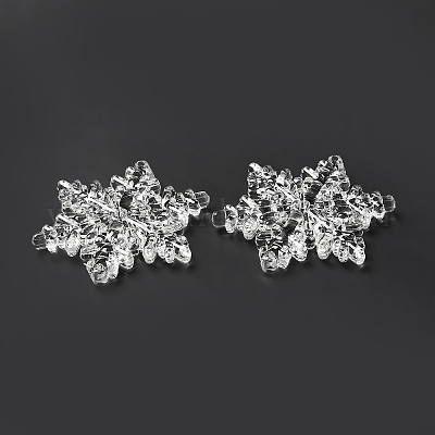 Рождественские прозрачные акриловые подвески TACR-P003-01B-1