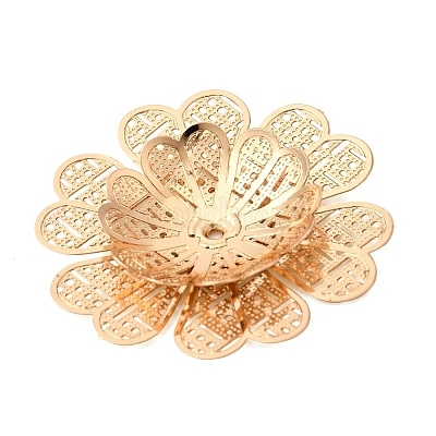 Шапочки и конусы для бусин&nbsp;KK-C167-03C-G-1