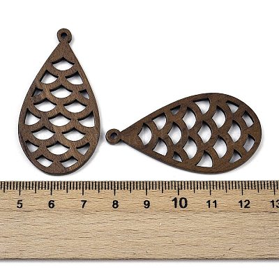 Подвески из орехового дерева WOOD-A025-04B-1