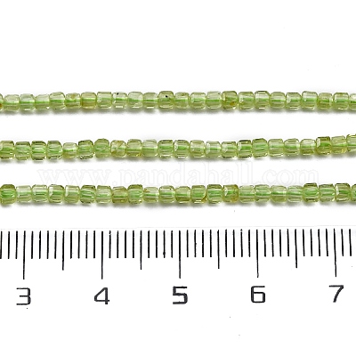 Подставки из натуральных бусин перидота G-H042-B31-01-1