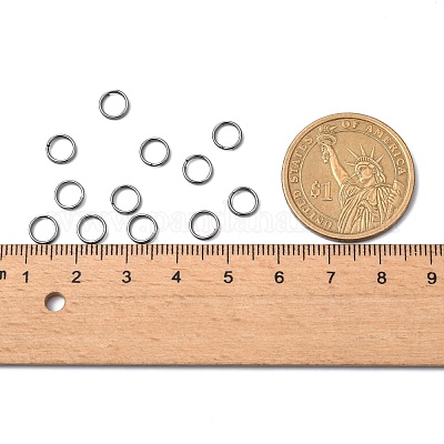 Железные разрезные кольца JRD6MM-01B-NF-1