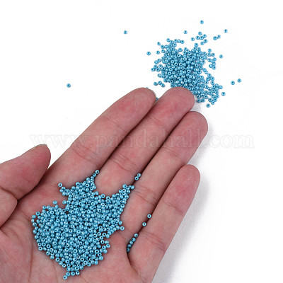 11/0 бисер чешский непрозрачный стеклянный SEED-N004-003B-16-1