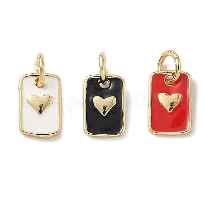 Латунь эмаль подвески KK-B155-15G-1