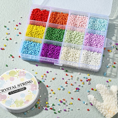 Wholesale DIY Candy Color Seed Beads Bracelet Making Kit 