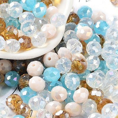 Стеклянные бусины EGLA-A034-LM10mm-56-1