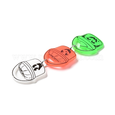 Хэллоуин акриловые большие подвески SACR-E011-06P-01-1