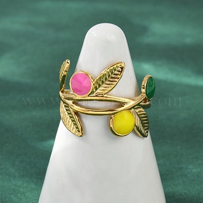 Регулируемые манжетные кольца из нержавеющей стали 304 RJEW-Q015-03G-B-1