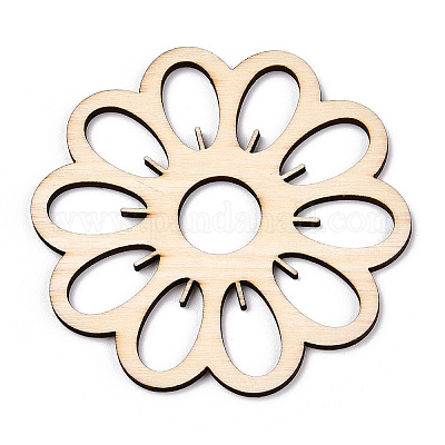 Необработанный натуральный тополь дерево филигрань столярные звенья WOOD-TAC0012-07-1