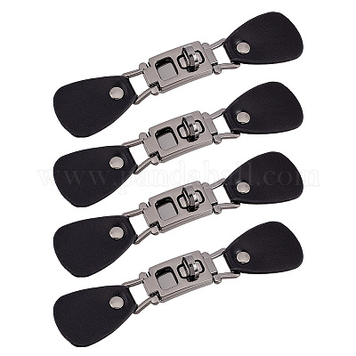 PU искусственная кожа пришить пряжки FIND-WH0116-85B-1