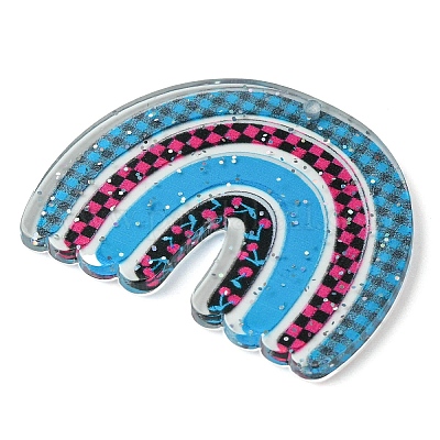 Непрозрачные акриловые подвески SACR-P032-01C-1