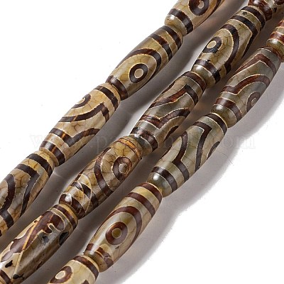 Тибетского стиля DZI бисер нитей G-A024-01J-1