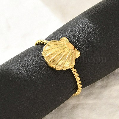 Кольца-манжеты из нержавеющей стали 304 для женщин RJEW-G338-09G-1