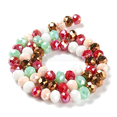 Стеклянные бусины EGLA-A034-M8mm-35-1