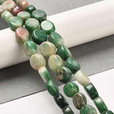 Бусы из натурального доломита G-F765-K01-01-1